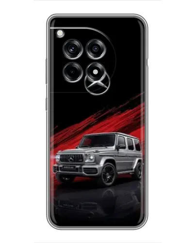 Чохол для OnePlus 12 Pro з картинкою «Mercedes G-Class червоний»