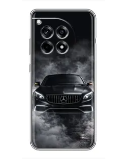 Чохол для OnePlus 12 Pro з картинкою «Mercedes у диму» Чохол для OnePlus 12 Pro з картинкою «Mercedes у диму»