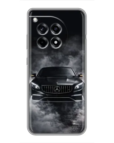 Чохол для OnePlus 12 Pro з картинкою «Mercedes у диму»