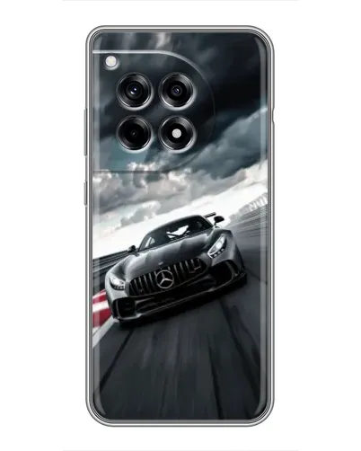 Чохол для OnePlus 12 Pro з картинкою «Гоночний Mercedes AMG»