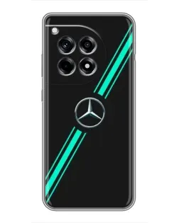 Чохол для OnePlus 12 Pro з картинкою «Спортивні лінії Mercedes» Чохол для OnePlus 12 Pro з картинкою «Спортивні лінії Mercedes»