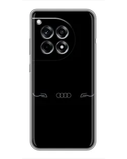 Чохол для OnePlus 12 Pro з картинкою «Audi — світловий підпис»