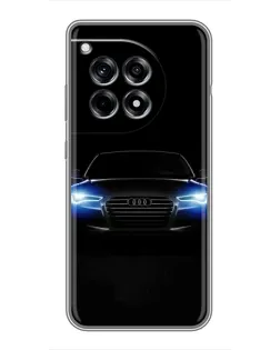 Чохол для OnePlus 12 Pro з картинкою «Audi в неоні»