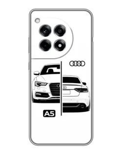 Чохол для OnePlus 12 Pro з картинкою «Audi — контрастний дизайн»