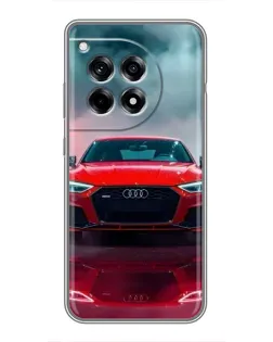 Чохол для OnePlus 12 Pro з картинкою «Audi RS — червоний стиль»