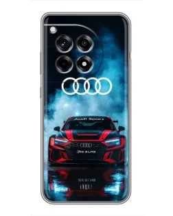 Чохол для OnePlus 12 Pro з картинкою «Audi Sport — неон»