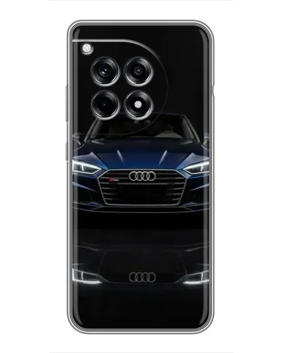 Чохол для OnePlus 12 Pro з картинкою «Audi — нічне відображення» Чохол для OnePlus 12 Pro з картинкою «Audi — нічне відображення»