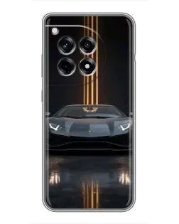 Чохол для OnePlus 12 Pro з картинкою «Lamborghini золоті лінії» Чохол для OnePlus 12 Pro з картинкою «Lamborghini золоті лінії»