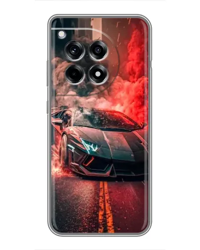 Чохол для OnePlus 12 Pro з картинкою «Lamborghini червоний дим» Чохол для OnePlus 12 Pro з картинкою «Lamborghini червоний дим»