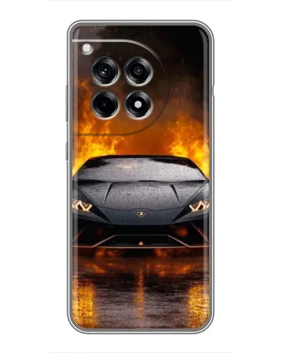 Чохол для OnePlus 12 Pro з картинкою «Lamborghini у вогні» Чохол для OnePlus 12 Pro з картинкою «Lamborghini у вогні»