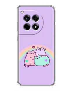 Чохол для OnePlus 12 Pro з картинкою «Веселкові Пушини»