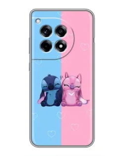Чохол для OnePlus 12 Pro з картинкою «Stitch та Angel Love» Чохол для OnePlus 12 Pro з картинкою «Stitch та Angel Love»