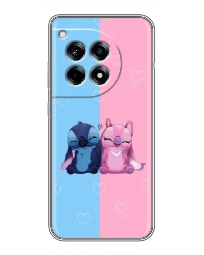Чохол для OnePlus 12 Pro з картинкою «Stitch та Angel Love»