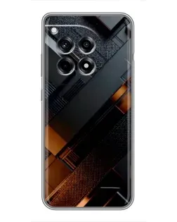 Чохол для OnePlus 12 Pro з картинкою «Чорні геометричні блоки» Чохол для OnePlus 12 Pro з картинкою «Чорні геометричні блоки»
