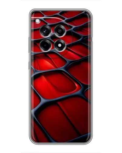 Чохол для OnePlus 12 Pro з картинкою «Червона глянцева сітка» Чохол для OnePlus 12 Pro з картинкою «Червона глянцева сітка»