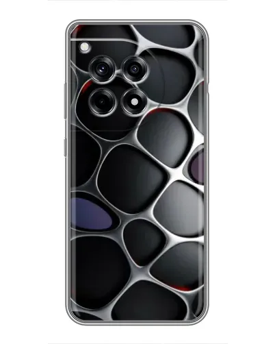 Чохол для OnePlus 12 Pro з картинкою «Об'ємна темна решітка» Чохол для OnePlus 12 Pro з картинкою «Об'ємна темна решітка»