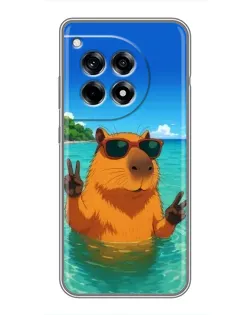 Чохол для OnePlus 12 Pro з картинкою «Морська капібара» Чохол для OnePlus 12 Pro з картинкою «Морська капібара»