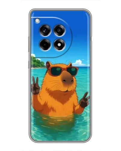 Чохол для OnePlus 12 Pro з картинкою «Морська капібара»