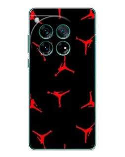 Чехол для OnePlus 12 с картинкой «Jordan Red Pattern» Чехол для OnePlus 12 с картинкой «Jordan Red Pattern»