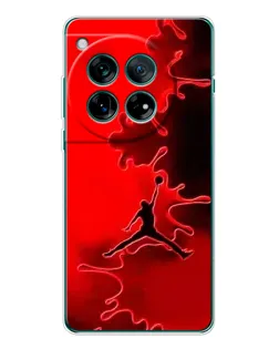 Чехол для OnePlus 12 с картинкой «Jordan Red Smoke»