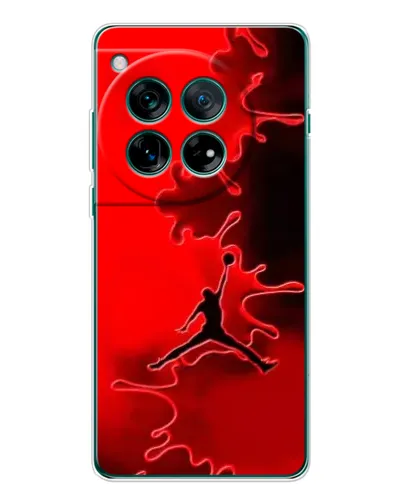 Чехол для OnePlus 12 с картинкой «Jordan Red Smoke» Чехол для OnePlus 12 с картинкой «Jordan Red Smoke»
