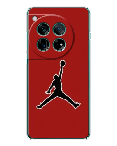 Чехол для OnePlus 12 с картинкой «Jordan Red Back» Чехол для OnePlus 12 с картинкой «Jordan Red Back»