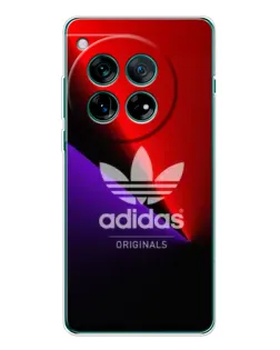 Чехол для OnePlus 12 с картинкой «Adidas Red Neon»