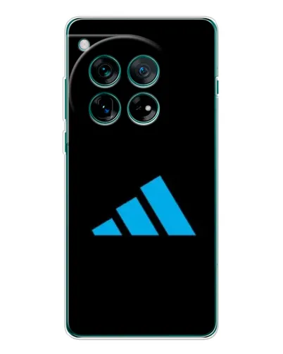 Чехол для OnePlus 12 с картинкой «Adidas Cyan Logo»