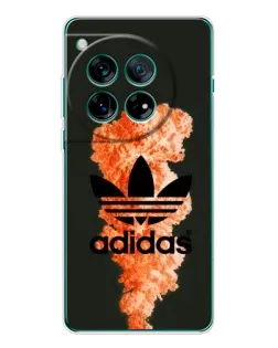 Чехол для OnePlus 12 с картинкой «Оранжевый дым Adidas» Чехол для OnePlus 12 с картинкой «Оранжевый дым Adidas»