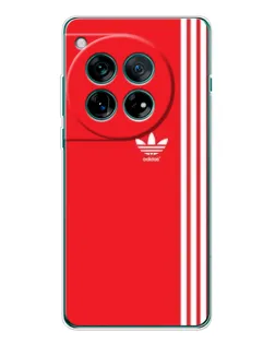 Чехол для OnePlus 12 с картинкой «Красный минимализм Adidas» Чехол для OnePlus 12 с картинкой «Красный минимализм Adidas»