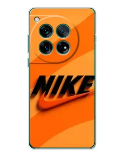 Чохол для OnePlus 12 з картинкою «Помаранчевий драйв Nike»