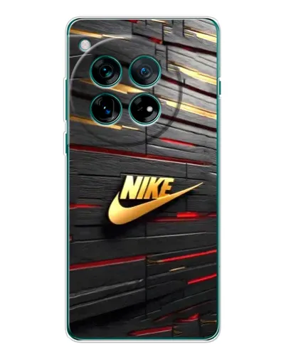 Чехол для OnePlus 12 с картинкой «Золотой Nike на металле» Чехол для OnePlus 12 с картинкой «Золотой Nike на металле»