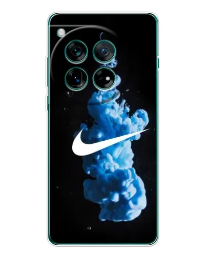 Чехол для OnePlus 12 с картинкой «Nike и синий дым» Чехол для OnePlus 12 с картинкой «Nike и синий дым»