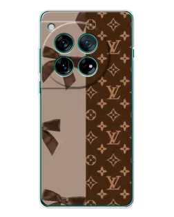 Чехол для OnePlus 12 с картинкой «Louis Vuitton — банты»