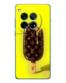 Чехол для OnePlus 12 с картинкой «Мороженое от LV»