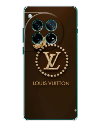 Чехол для OnePlus 12 с картинкой «LV — золотая печать»