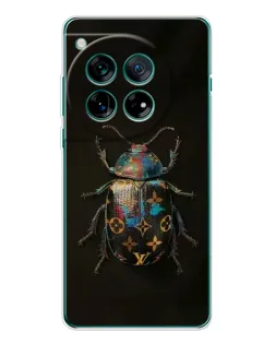 Чехол для OnePlus 12 с картинкой «LV — мраморный принт»