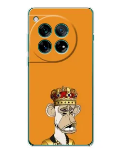 Чехол для OnePlus 12 с картинкой «Золотая обезьяна Bored Ape»