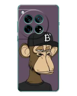 Чехол для OnePlus 12 с картинкой «Bored Ape в кепке»