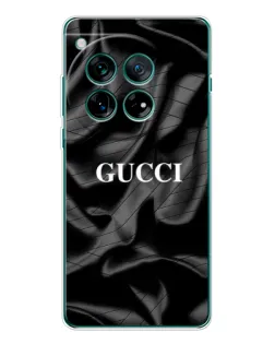 Чехол для OnePlus 12 с картинкой «Gucci — шелковые волны»