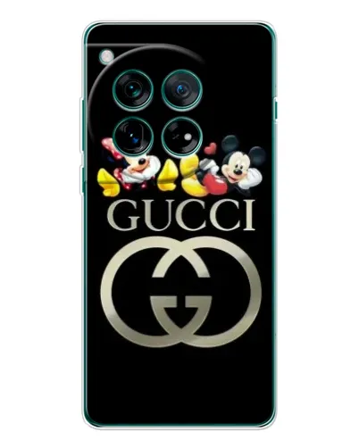 Чехол для OnePlus 12 с картинкой «Gucci — герои Disney»