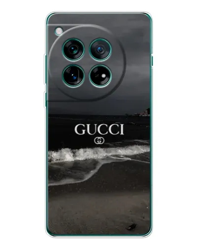 Чехол для OnePlus 12 с картинкой «Gucci — морской прибой»