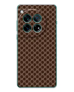 Чехол для OnePlus 12 с картинкой «Gucci — шоколадная сетка»