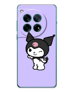 Чехол для OnePlus 12 с картинкой «Классическая Kuromi» Чехол для OnePlus 12 с картинкой «Классическая Kuromi»
