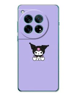 Чехол для OnePlus 12 с картинкой «Kuromi — фиолетовый минимализм» Чехол для OnePlus 12 с картинкой «Kuromi — фиолетовый минимализм»