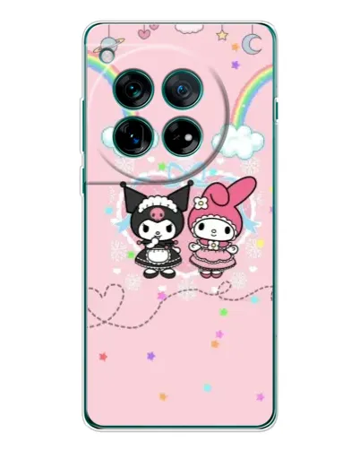Чехол для OnePlus 12 с картинкой «My Melody и Kuromi»