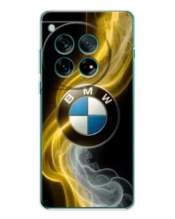 Чохол для OnePlus 12 з картинкою «Золотистий дим BMW» Чохол для OnePlus 12 з картинкою «Золотистий дим BMW»