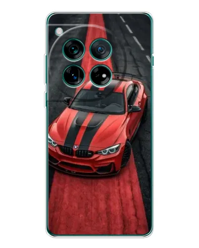 Чехол для OnePlus 12 с картинкой «BMW на красной дорожке»