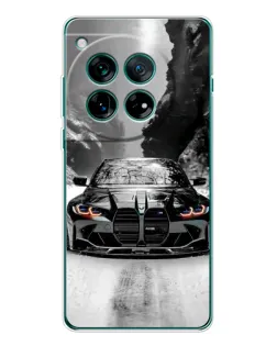 Чохол для OnePlus 12 з картинкою «BMW — акварельний дрифт» Чохол для OnePlus 12 з картинкою «BMW — акварельний дрифт»
