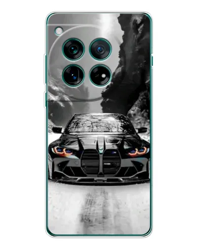Чохол для OnePlus 12 з картинкою «BMW — акварельний дрифт» Чохол для OnePlus 12 з картинкою «BMW — акварельний дрифт»